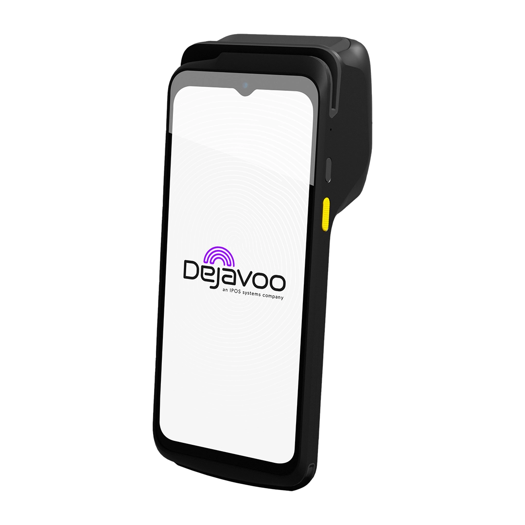 Dejavoo P8 Secure Android wireless terminal with 5 inch touchscreen for retail and mobile payments